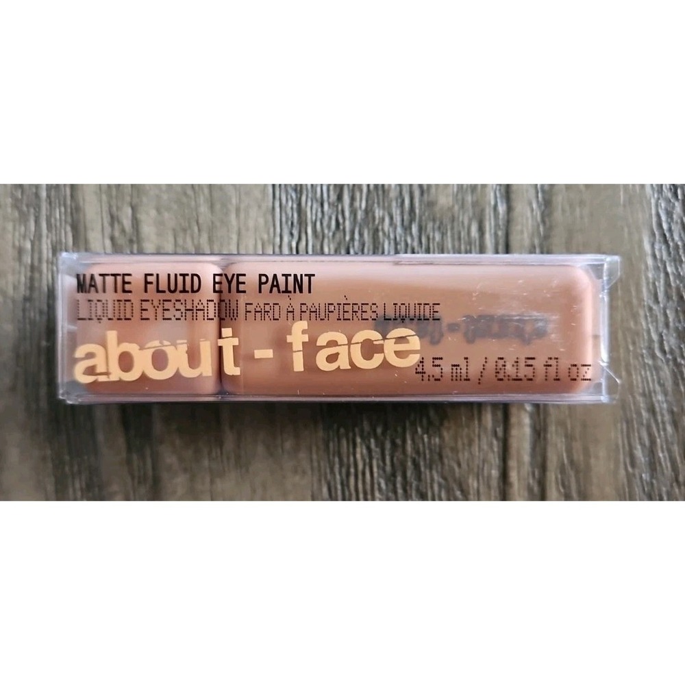 about-face LIGHT TRANSCENDING Matte Fluid Eye Paint .15 fl oz NEW IN BOX